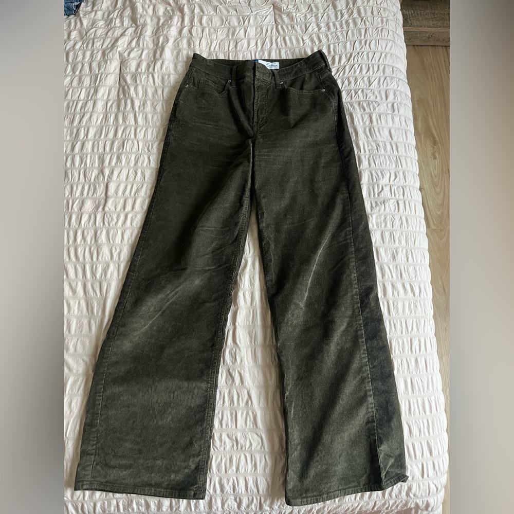 Old Navy Olive Green Straight Leg Pants